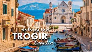 TROGIR  CROATIA  WALKING TOUR 4K