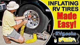 How To Inflate RV Tires The Easy Way (Hint: Use a Viair 400P-RV )