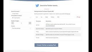 Tweets scraping without Twitter's API