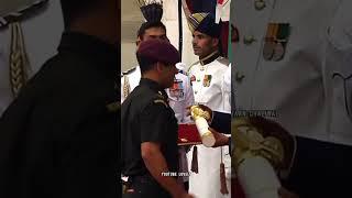 Shri. Mahendra Singh Dhoni  Receives Padma Bhushan Award