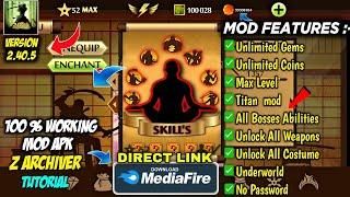 shadow fight 2 mod apk max level 52 unlimited money latest version media fire - All Bosses Abilities