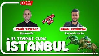 İSTANBUL / Canlı Yayın / Bariyer Dibi / 26 Temmuz 2024 Cuma #atyarisi