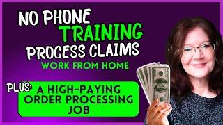 THEY WILL TRAIN YOU ! Data Entry / No Phone Remote Job + Process Orders And Make Up To $57/Hr.