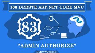 Asp.Net Core Mvc Ders 83 Admin Authorize