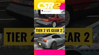 TIER 2 VS GEAR 2! CSR2 #csr2 #csr2racing