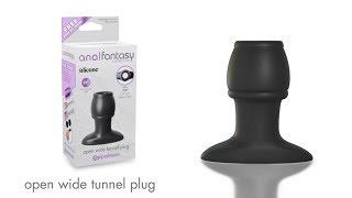 Anal Fantasy Open Wide Tunnel Plug | KissKiss.ch