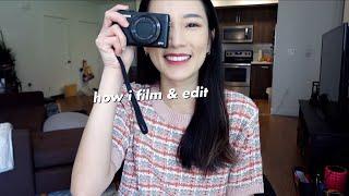 來！拍攝+剪輯影片的流程分享 | How I Film & Edit My Videos