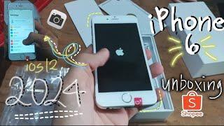 iPhone 6 in mid 2024 (iOs 12) || Unboxing from Shopee // Camera test ( 80$ Still worth it?)