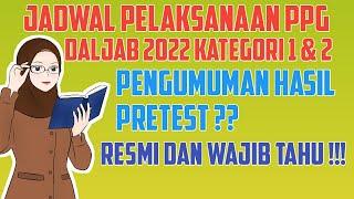 RESMI ‼️ Jadwal Kuliah PPG Dalam Jabatan 2022 Kategori 1 dan Kategori 2