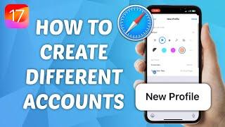 How to Create Different Accounts on Safari | Create New Profile in Safari