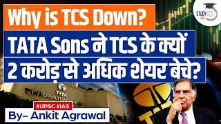 Why TCS Shares Fell 3% in Early Trade? | Will It Fall or Recover | Stock Market