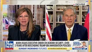 Governor Abbott Slams Biden's Border Crisis On Fox News