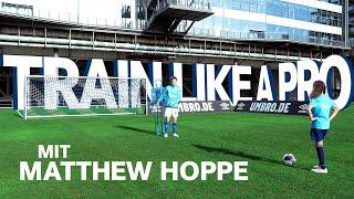 TRAIN LIKE A PRO mit Matthew Hoppe | FC Schalke 04