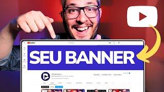 Saiba como fazer uma CAPA DO CANAL do YouTube INCRÍVEL! 