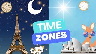 Time zones for Kids | Educational Video for Children | Learn about Time Zones