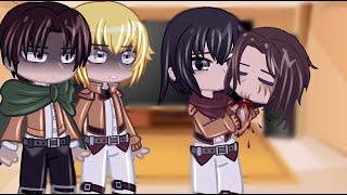 Past Attack On Titan React To Eren's Future // AOT // Gacha Club