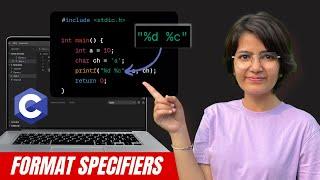 17. Format Specifiers in C |Happy Coding with PRISHU