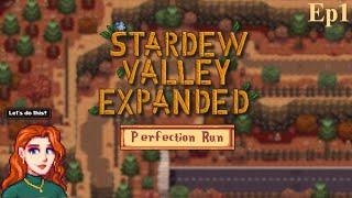 Discovering New Fruit on Frontier Farm  - Stardew Valley Expanded Perfection Ep1