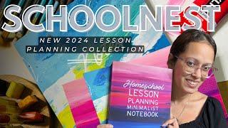  Schoolnest 2024 Homeschool Lesson Planning Notebook Collection!