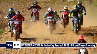 MOTOR TV22: Motocross 85ccm Tag 1 MY SPORT MY STORY Liqui Moly Euro JuniorCup in Fresach 2022