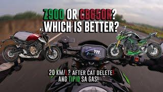 Z900 VS CB650R? HINDI KA MAKAPAG DECIDE? | BIGLAANG BAGUIO | JMSV