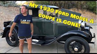 My car is GONE! Restored 1930 Ford Model A is in a shipping container RIGHT NOW, headed overseas