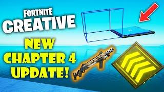 Fortnite Creative Chapter 4 Update is Actually AMAZING!