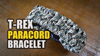 How to Make a T Rex Paracord Bracelet with a buckle