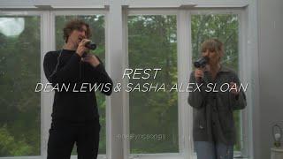 Rest - Dean Lewis, Sasha Alex Sloan (Sub. Español + Inglés)