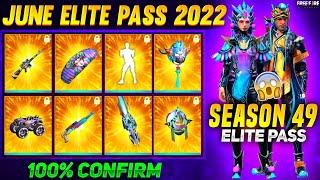 June Elite Pass Free Fire 2022 | Free Fire Season 49 Elite Pass Full Review Hindi | June Elite Pass
