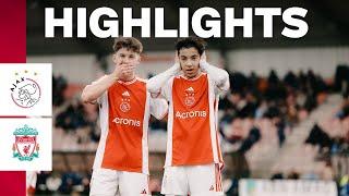 Ajax U18s score TEN (!) GOALS against Liverpool  | Highlights Ajax O18 - Liverpool O18 | Friendly