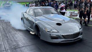 New Ian Racing 6.85 @ 188.35 MPH  Brian Salas al volante @ Orlando Speed World