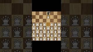 50 QUEENS vs 1 PAWN #shorts #chess