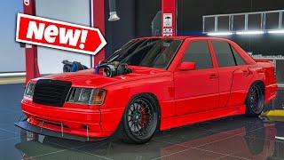 Benefactor Vorschlaghammer (Mercedes-Benz 500E AMG) | GTA 5 Online DLC Vehicle Customization