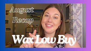 LOW BUY UPDATE! August Recap & September Goals