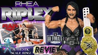 Rhea Ripley WWE Ultimate Edition/RAW Real Scale Ring Assembly/Unboxing/Review!