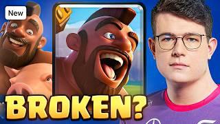 NEW BEST HOG CYCLE DECK TO PUSH IN CLASH ROYALE!