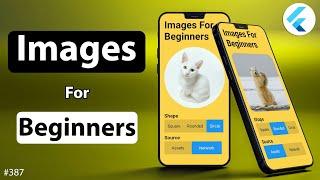 Flutter Tutorial - How To Add Images From Assets/Network URL | Square, Rounded, Circle Images