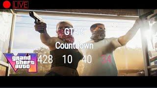 GTA 6 SECOND TRAILER LIVE COUNTDOWN || GTA VI RELEASE DATE UPDATE 2025 : Grand Theft Auto VI