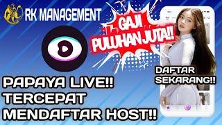 DAFTAR HOST STREAMING DI PAPAYA LIVE - TERCEPAT!!!