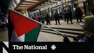 Pro-Palestinian protest forces cancellation of Trudeau, Meloni event