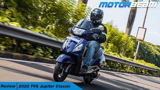 2020 TVS Jupiter Classic - 2 Minute Review | MotorBeam