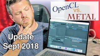 OpenCL vs Metal for Adobe Rendering on a Mac, September 2018