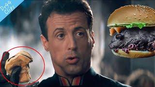 eating "Rat" Burger Scene movie Demolition Man