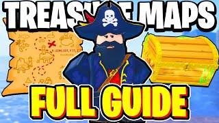 How To GET & USE TREASURE MAPS In Fisch! (FULL GUIDE) How To Find & Fix Treasure Fast Fisch! Roblox