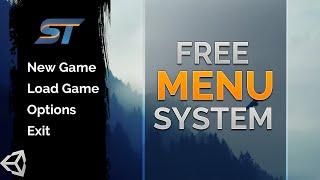 FREE Full Menu System | Unity Menu