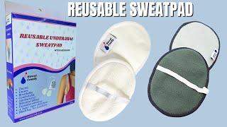 REUSABLE UNDERARM SWEATPAD FOR EXCESSIVE SWEATING