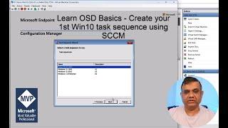 Learn OSD Basics - Create Windows 10 task sequence using SCCM