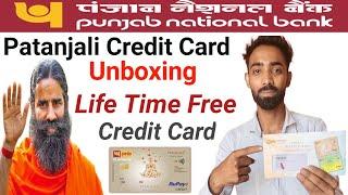 Pnb Patanjali Credit Card Unboxing | Punjab Bank Credit card Unboxing | Patanjali Credit Card