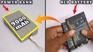 How To Make Powerbank From Old Mobile Battery || Mobile Battery Se Power Bank Kaise Banaye